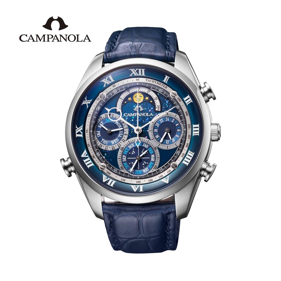 【ご購入特典付き】カンパノラ コンプリケーション 宙鏡 そらかがみ AH4080-01M 腕時計 メンズ シチズン