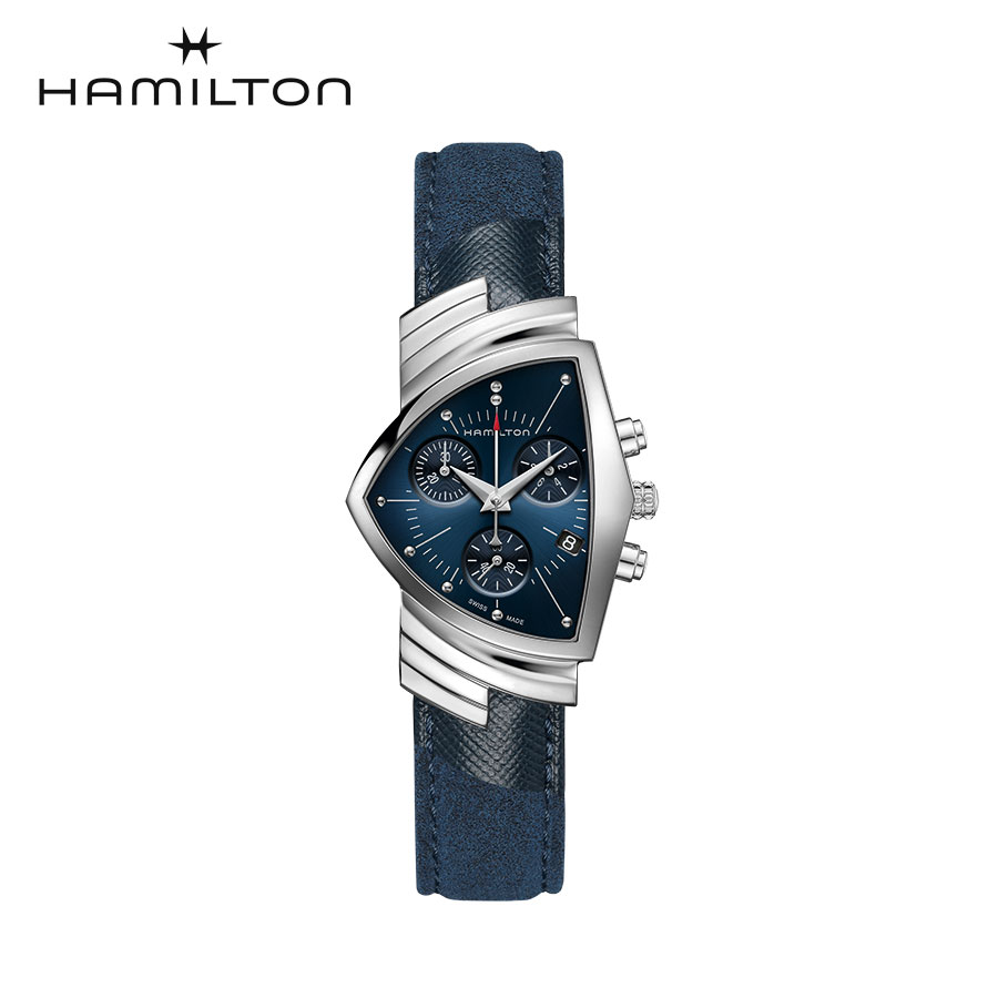 ベンチュラ 腕時計（メンズ） ご購入特典つき 正規品 ハミルトン 腕時計 メンズ HAMILTON ベンチュラ クロノ クオーツ H24432941