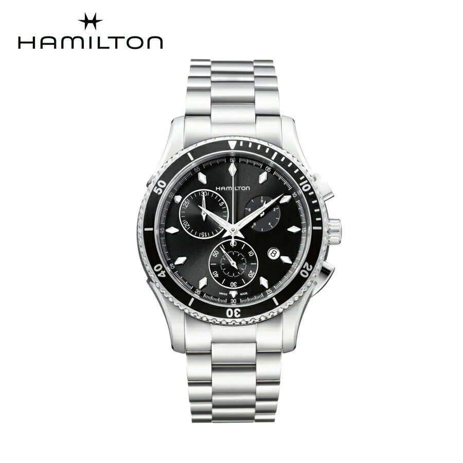ご購入プレゼントつき 正規品 ハミルトン 腕時計 メンズ HAMILTON ジャズマスター シービュー クロノ クオーツ H37512131