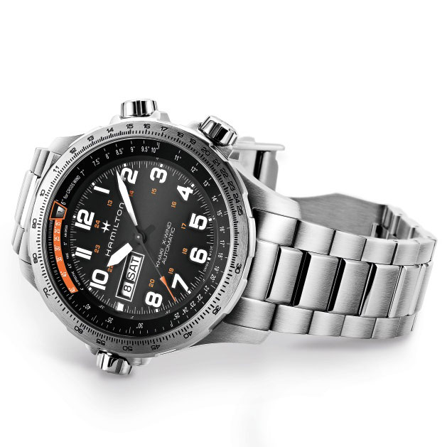 【ご購入特典つき】正規品 ハミルトン 腕時計 メンズ HAMILTON カーキ アビエーション X-ウィンド 自動巻 H77755133