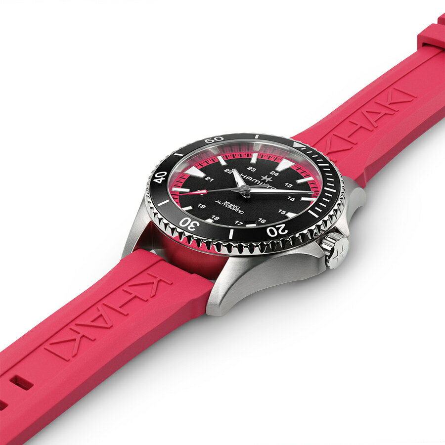 【期間限定クーポン】【プチギフトつき】ハミルトン HAMILTON カーキ ネイビー 腕時計 自動巻 H82395330◆