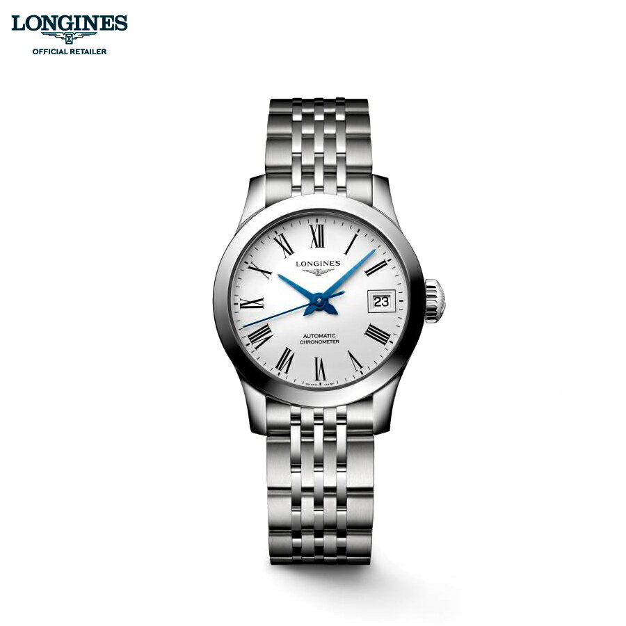 ロンジン ご購入特典つき ロンジン 腕時計 レディース LONGINES レコード 自動巻 COSC認定クロノメーター L23204116 正規品