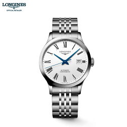 ご購入プレゼントつき ロンジン 腕時計 メンズ LONGINES レコード 自動巻 COSC認定クロノメーター L28204116 正規品