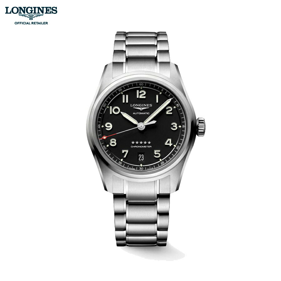 ロンジン 腕時計（メンズ） ご購入プレゼントつき ロンジン 腕時計 メンズ LONGINES ロンジン スピリット 37mm 自動巻 COSC認定クロノメーター L34104536 正規品