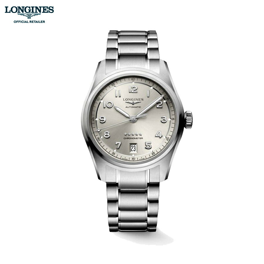ロンジン 腕時計（メンズ） ご購入特典つき ロンジン 腕時計 メンズ LONGINES ロンジン スピリット 37mm 自動巻 COSC認定クロノメーター L34104636 正規品