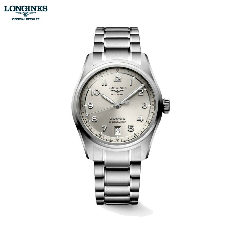 ロンジン ご購入プレゼントつき ロンジン 腕時計 メンズ LONGINES ロンジン スピリット 37mm 自動巻 COSC認定クロノメーター L34104636 正規品