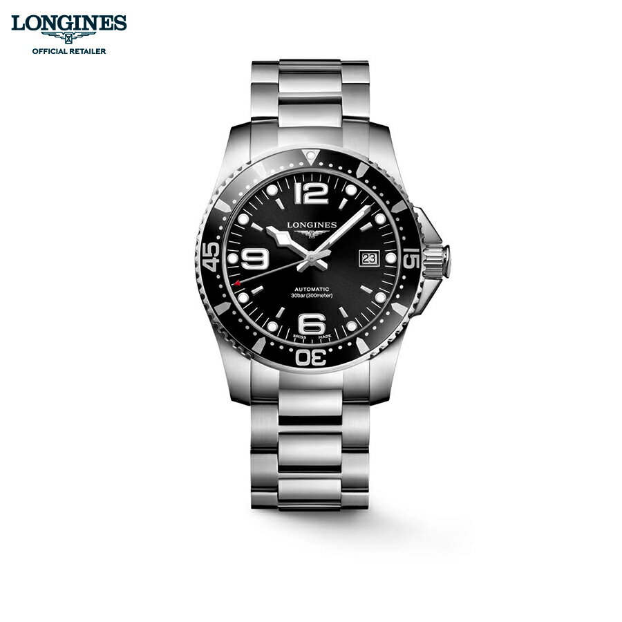 ロンジン 腕時計（メンズ） ご購入プレゼントつき ロンジン 腕時計 メンズ LONGINES ハイドロコンクエスト 41mm 自動巻 L37424566 正規品