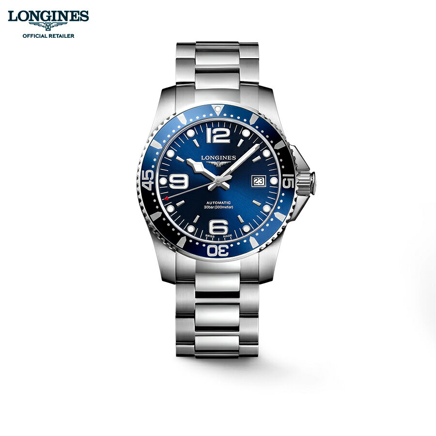 ロンジン 腕時計（メンズ） ご購入プレゼントつき ロンジン 腕時計 メンズ LONGINES ハイドロコンクエスト 41mm 自動巻 L37424966 正規品