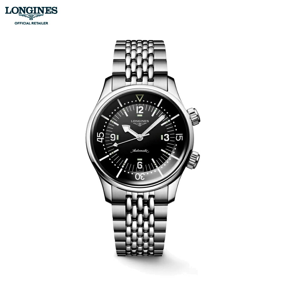 ご購入特典つき ロンジン 腕時計 メンズ LONGINES ロンジン レジェンドダイバー 39mm 自動巻 L37644506 正規品