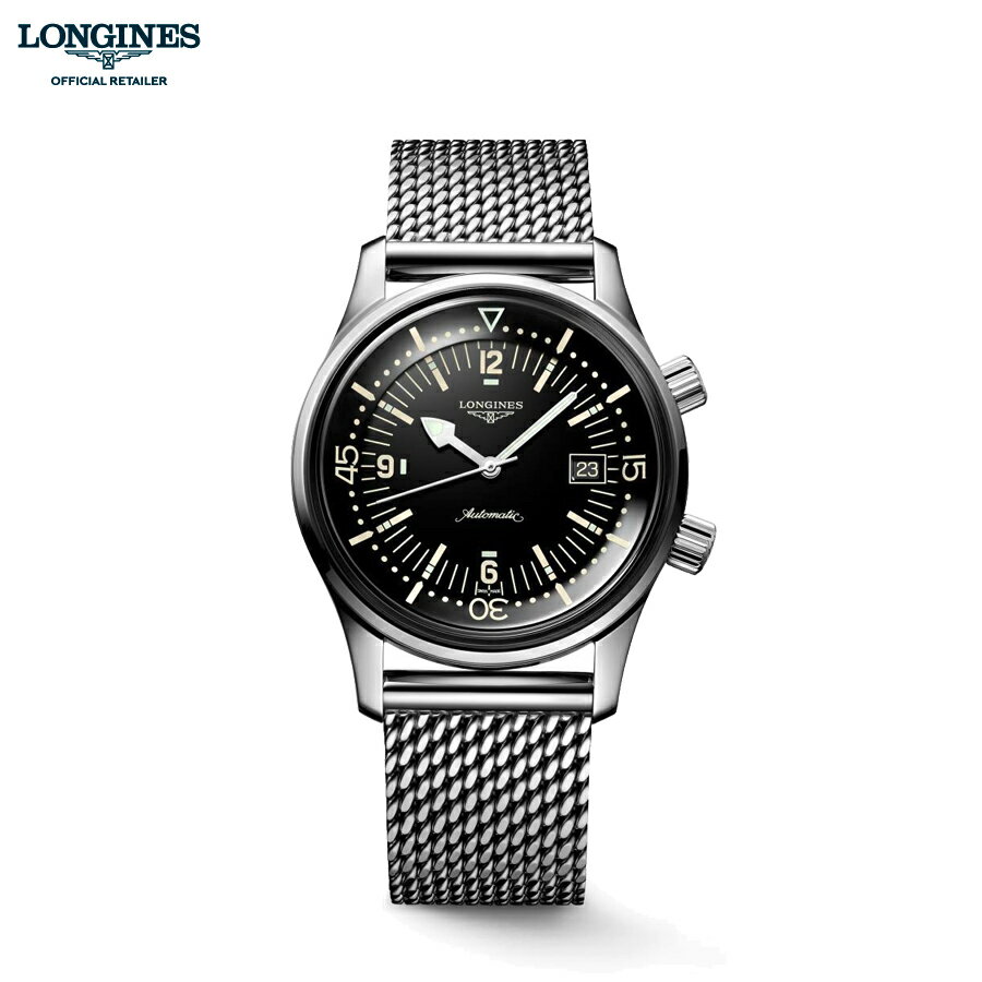 ご購入プレゼントつき ロンジン 腕時計 メンズ LONGINES レジェンドダイバー 42mm 自動巻 L37744506 正規品