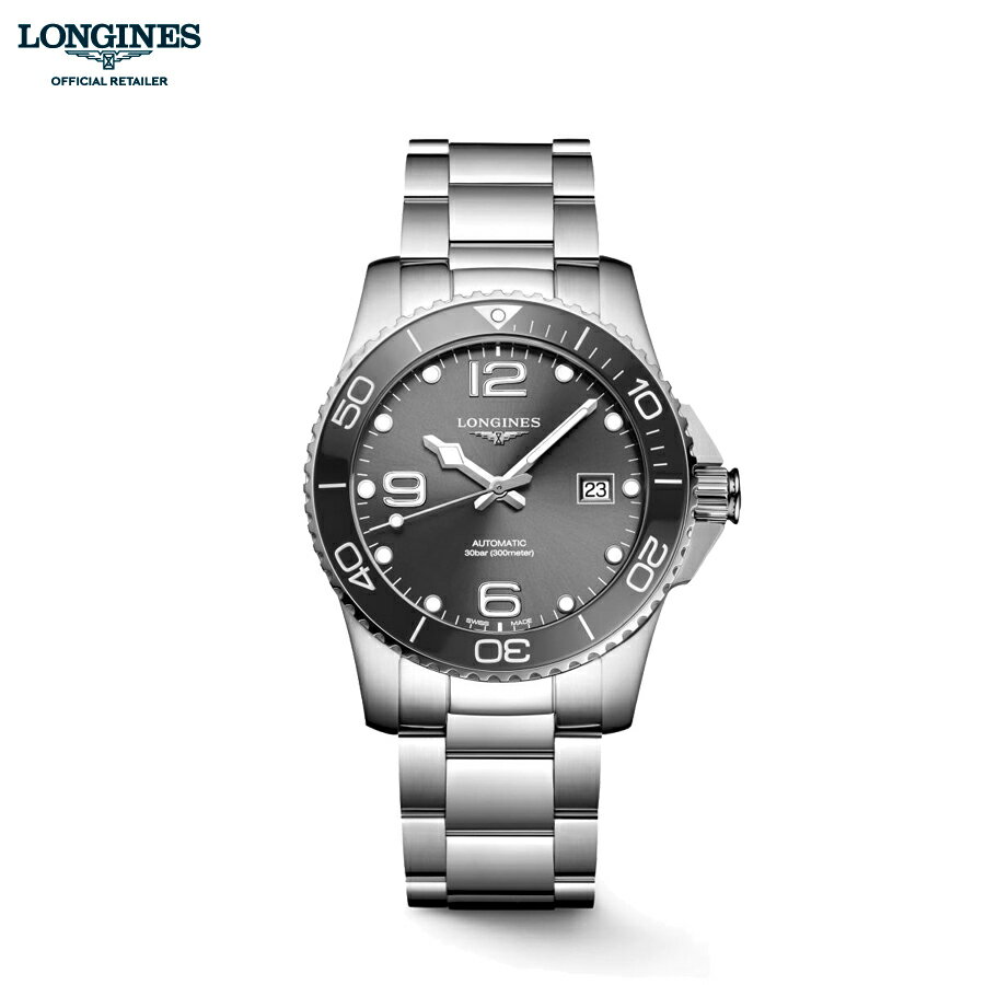 ロンジン 腕時計（メンズ） ご購入プレゼントつき ロンジン 腕時計 メンズ LONGINES ハイドロコンクエスト 自動巻 L37814766 正規品