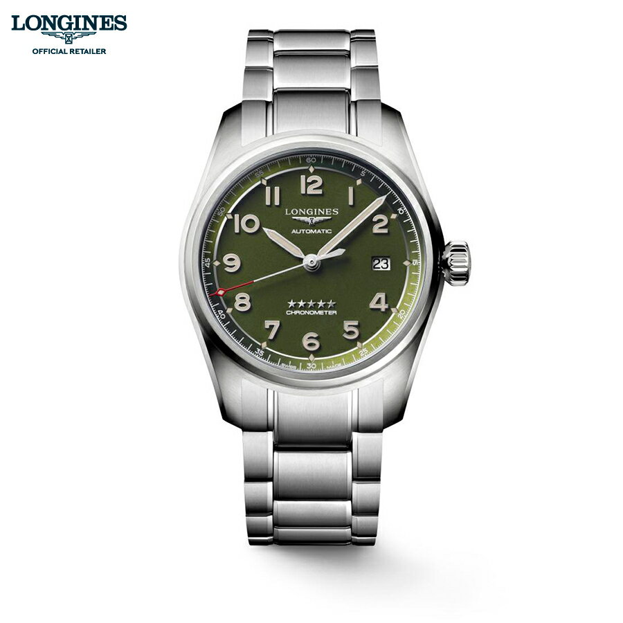 ロンジン 腕時計（メンズ） ご購入プレゼントつき ロンジン 腕時計 メンズ LONGINES ロンジン スピリット 40mm 自動巻 COSC認定クロノメーター L38104036 正規品