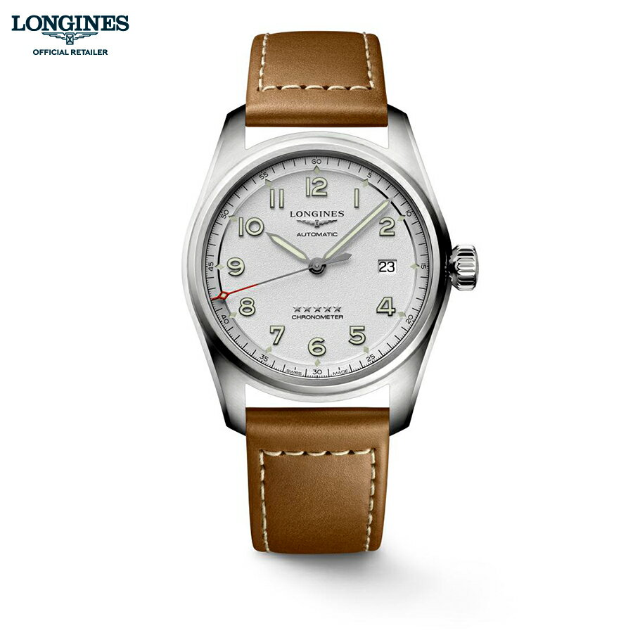 ロンジン ご購入特典つき ロンジン 腕時計 メンズ LONGINES ロンジン スピリット 40mm 自動巻 COSC認定クロノメーター L38104732 正規品