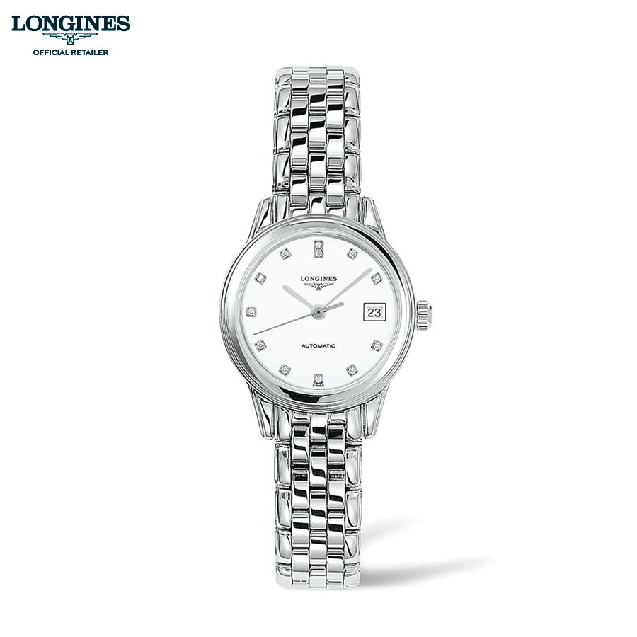 ロンジン ご購入プレゼントつき ロンジン 腕時計 レディース LONGINES フラグシップ 26mm 自動巻 L42744276 正規品