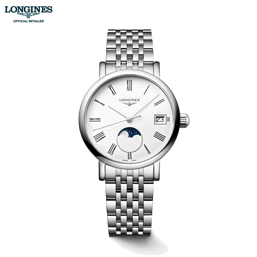 【ご購入特典つき】ロンジン エレガントコレクション ムーンフェイズ 30mm L43304116