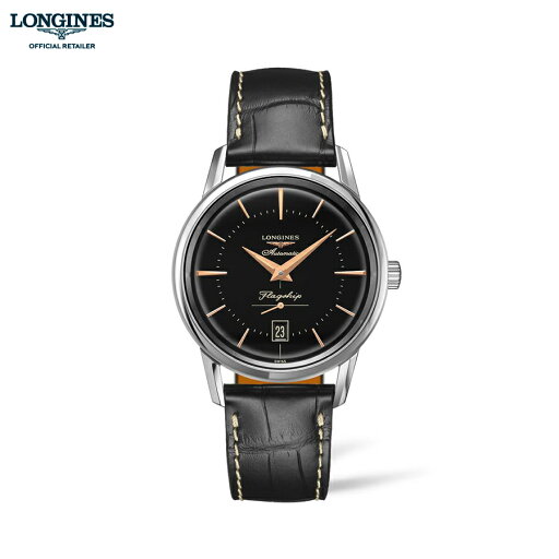 【期間限定クーポン】【ご購入特典つき】ロンジン LONGINES フラグシップ ヘリテージ 38.5mm 自動巻 L47954580 【期間限定クーポン】【ご購入特典つき】ロンジン LONGINES フラグシップ ヘリテージ 38.5mm 自動巻 L47954580