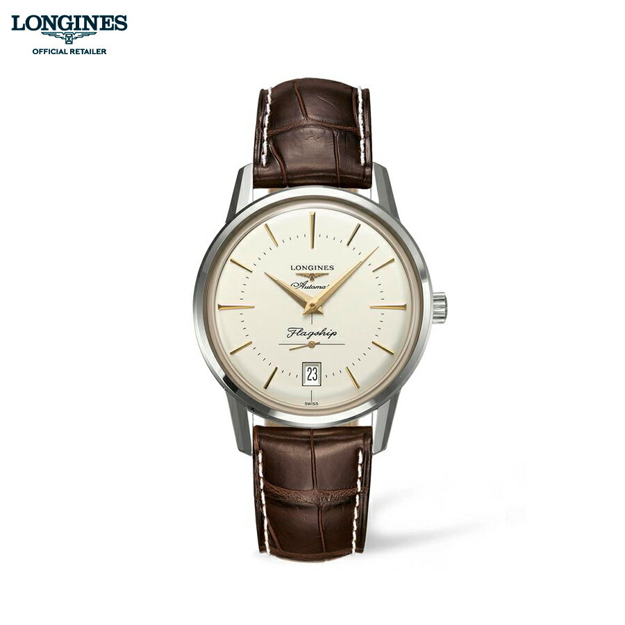 ロンジン 腕時計（メンズ） ご購入特典つき ロンジン 腕時計 メンズ LONGINES フラグシップ ヘリテージ 自動巻 L47954782 正規品