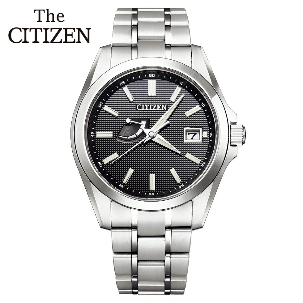 シチズン ザ シチズン 腕時計（メンズ） ご購入プレゼントつき ザシチズン The CITIZEN 腕時計 メンズ エコドライブ 年差±5秒 チタン AQ1040-53E 正規品