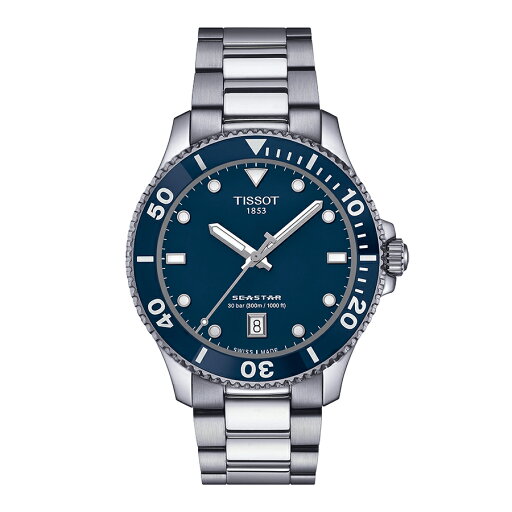 【ご購入特典つき】ティソ TISSOT 腕時計 メンズ 40mm シースター1000 T1204101104100 正規品 【ご購入特典つき】ティソ TISSOT 腕時計 メンズ 40mm シースター1000 T1204101104100 正規品