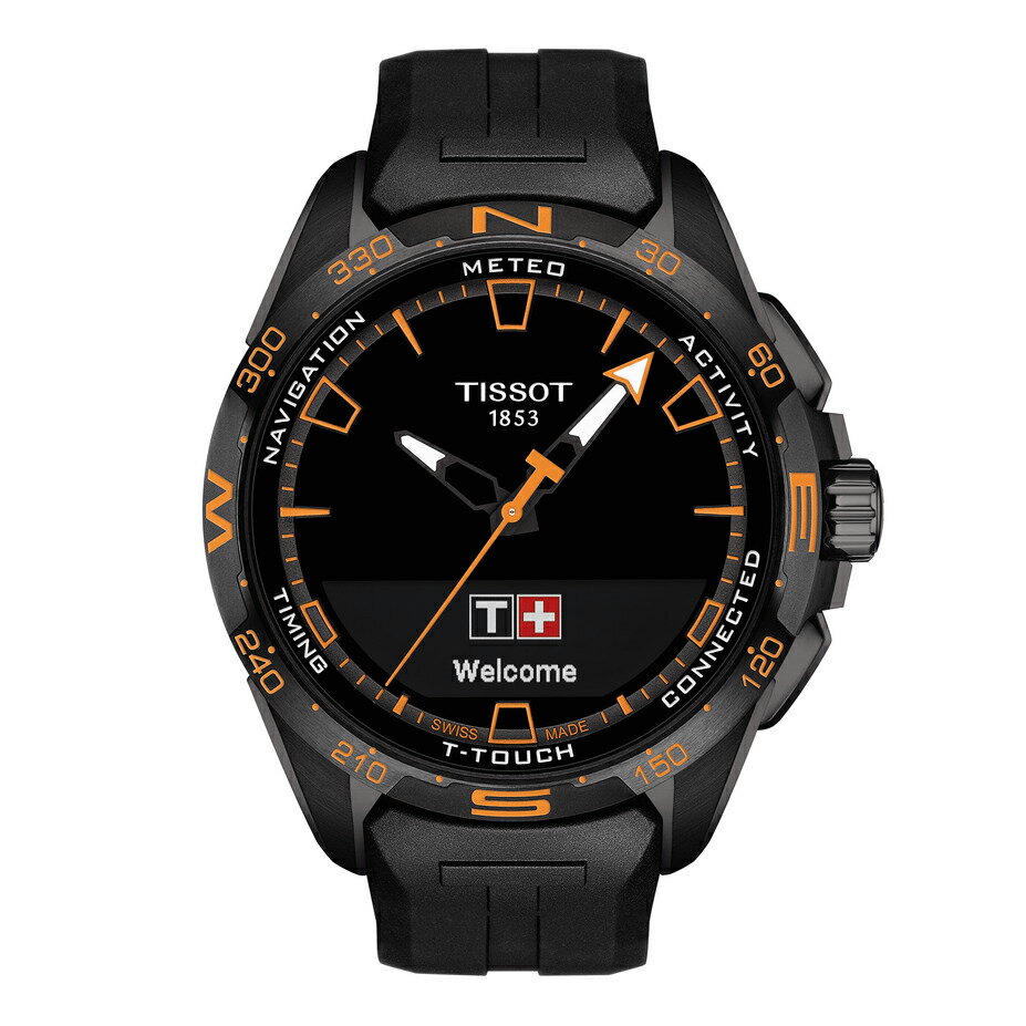 ティソ ビジネス腕時計 メンズ ティソ ご購入特典つき TISSOT 腕時計 メンズ T-タッチ コネクト ソーラー T1214204705104 正規品