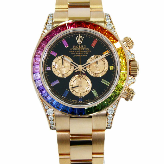 Rolex　ロレックス　コスモグラフ　デイトナ　レインボー　116595RBOW　ローズゴールド　メンズ