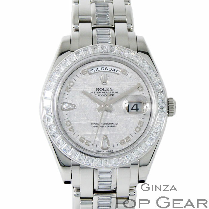 rolex ロレックス デイデイト スペシャルエディション 18956 2BR プラチナ ダイヤモンド メテオライト メンズ