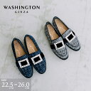 WASHINGTON ビジューバックルローファー