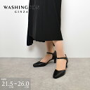 WASHINGTON アンクルベルトVカットパンプス