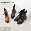 WASHINGTON レースアップショートブーツ