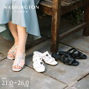 WASHINGTON アクセントヒールストラップサンダル