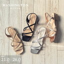 WASHINGTON スクエアストラップサンダル