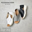 WASHINGTON 甲深ウェッジソールサンダル
