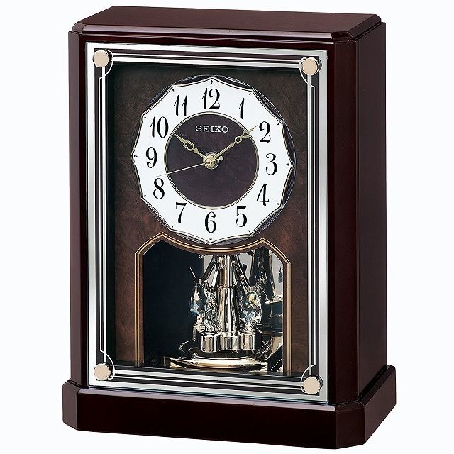 ■枠　材：木枠（アルダー・濃茶木地塗装） ■前面：ガラス ■サイズ：高さ287mm×幅221mm×奥行き122mm ■重　量：2.2kg ■電　池：単3（マンガン）×1本 　　　　　　単3（アルカリ）×1 メーカー保証期間 1年 ●木枠 ●...