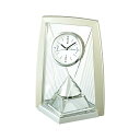 【最大2000円OFFクーポン11日(月)01:59迄】SEIKO CLOCK セイコー クロック BY423S 置き時計 アナログ 回転飾り 薄金色パール