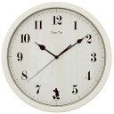 【超ポイントバック祭 最大2000円OFFクーポン17日(日)09:59迄】SEIKO CLOCK セイコー クロック FW577A 掛け時計 ミッキーマウス アナログ ミッキー&フレンズ Disney Time(ディズニータイム) アイボリー