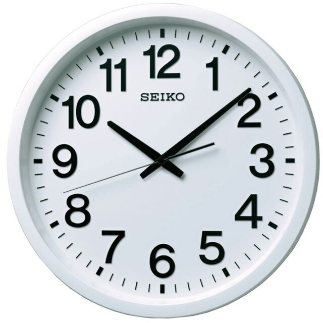 楽天銀座雑貨【5％円OFFクーポン★21日（火）09:59迄】SEIKO CLOCK セイコー クロック GP202W GPS衛星電波掛時計（白）