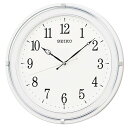 SEIKO CLOCK セイコー クロック KX231W 電波 掛け時計 アナログ 白 パール 壁掛け時計 標準電波クロック