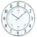 【最大2000円OFFクーポン11日(金)01:59迄】SEIKO CLOCK セイコー クロック LS230W 掛け時計 プレミアム 電波時計 ツイン・パ スワロフスキー・クリスタル飾り