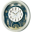 SEIKO CLOCK セイコー クロック RE561H 掛け時計 ウエーブシンフォニー 電波時計 ツイン・パ からくり