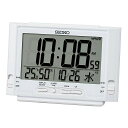 セイコー クロック SQ320W 目覚まし時計 デジタル 電波 SEIKO CLOCK(3)