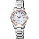 【最大2000円OFFクーポン 4/24 20:00～4/27 9:59迄】シチズン CITIZEN 腕時計 EXCEED エクシード エコ・ドライブ電波時計 ペア ES9374-53A レディース [4974375471566-ES9374-53A]