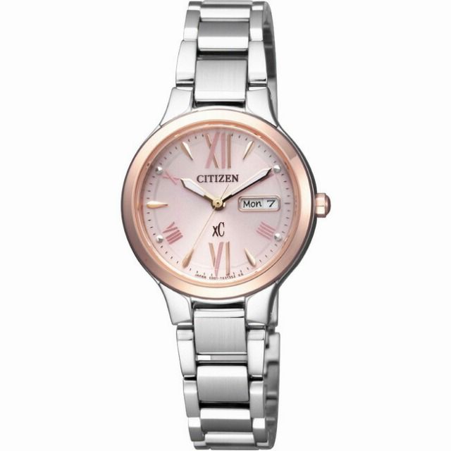 【最大2000円OFFクーポン 5/9 20:00～5/16 01:59迄】シチズン CITIZEN 腕時計 xC クロスシー EW3224-53W ウォッチ Eco-Drive エコ・ドライブ デイデイト レディース