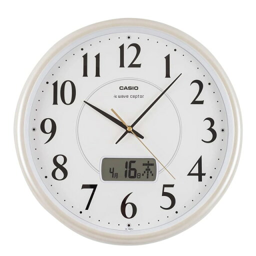 【最大2000円OFFクーポン16日(金)01:59迄】CASIO CLOCK カシオ クロック 掛け時計 アナログ電波掛時計 日付表示付 IC-1001J-9JF 【最大2000円OFFクーポン16日(金)01:59迄】CASIO CLOCK カシオ クロック 掛け時計 アナログ電波掛時計 日付表示付 IC-1001J-9JF