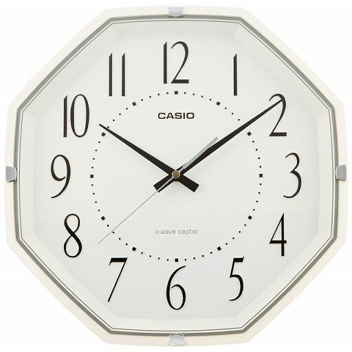 【5%OFFクーポン 4月21日(月) 9:59迄】CASIO CLOCK カシオ シンプルデザイン電波アナログクロック IQ-1007J-7JF 【5%OFFクーポン 4月21日(月) 9:59迄】CASIO CLOCK カシオ シンプルデザイン電波アナログクロック IQ-1007J-7JF