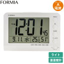 Formia フォルミア 電波デジタル時計 HT-041RC