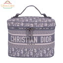 CHRISTIAN DIOR クリスチャン ディオール トラベル ヴァニティ ケース S5417VRIW キャンバス グレー 06-BO-0290 ginzac...