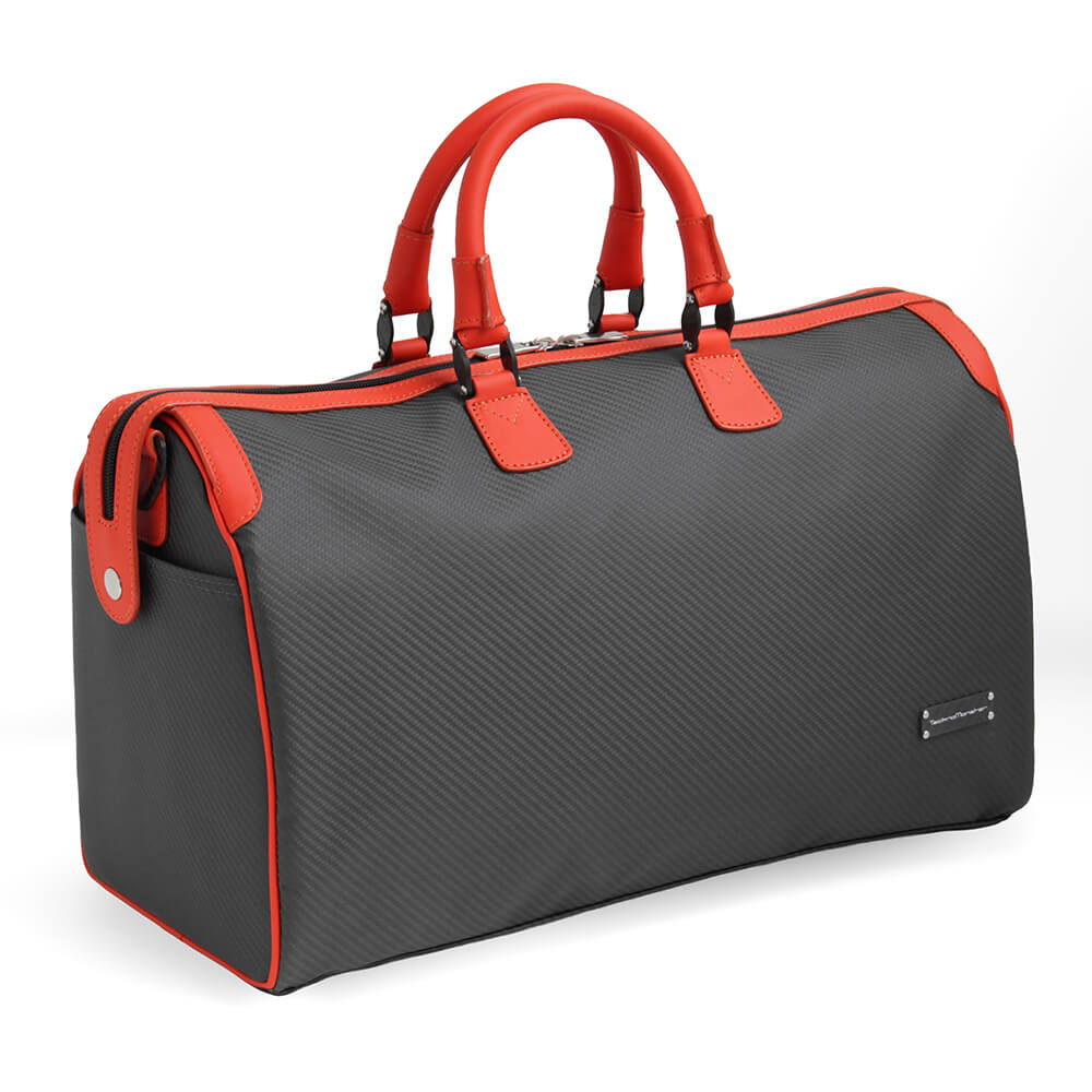 【TecknoMonster／テクノモンスター】ボストンバッグ Mサイズ 旅行バッグ カーボンファイバー