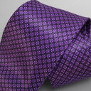 【STEFANO RICCI/ステファノリッチ】ネクタイ プリント パープル (ste00948)
