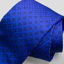【STEFANO RICCI/ステファノリッチ】ネクタイ ジャカード ネイビー ブルー パープル 小紋 (ste01007)