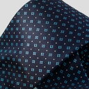 【Silvio Fiorello/シルヴィオ・フィオレッロ】シルクジャカードネクタイ シルク ジャカード ジャガード ネイビー おしゃれ 高級 ギフト 贈り物 ...